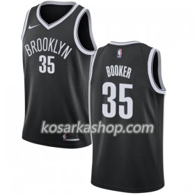 Dres Brooklyn Nets Trevor Booker 35 Nike 2017-18 Crna Swingman